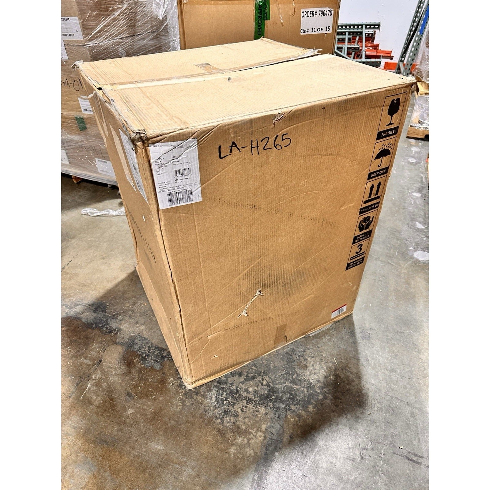 Willowbrook Wood Bead Tiered Chandelier Abaca Wrapped Frame-Natural Bleached