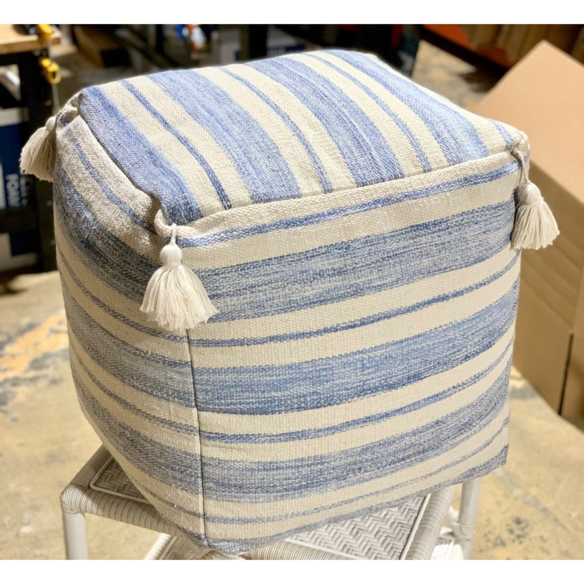 Parkside Pouf - The Home Decor Outlet