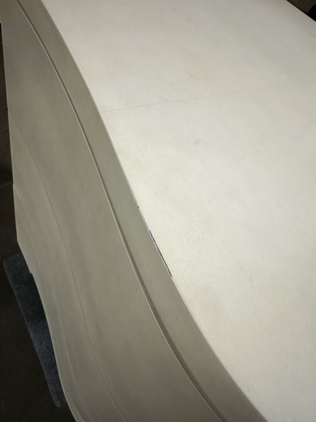 Monroe 9-Drawer Dresser-Beige/Brass Pulls
