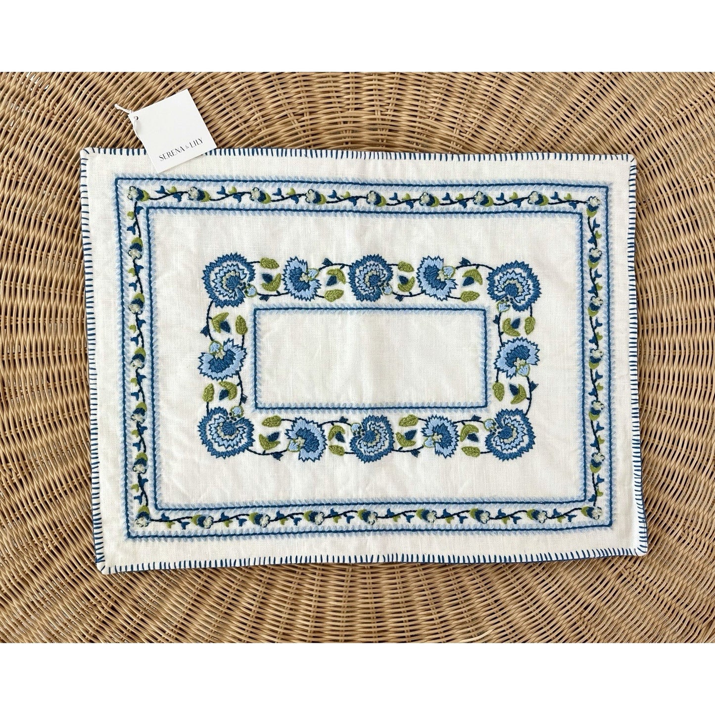 Amelie Pillow Pillow Cover (18”x24”)-Blue - The Home Decor Outlet