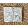 Island Palm Standard Pillow Shams (Set of 2)-Sand Beige