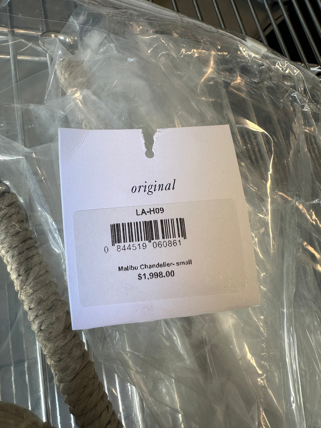 Malibu Chandelier (Small) - The Home Decor Outlet