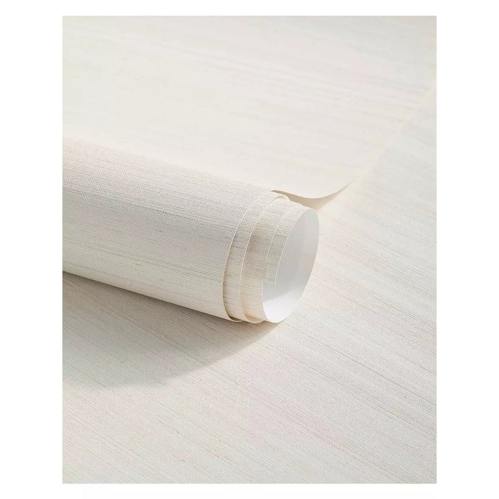 Grasscloth Wallcovering-Salt White Beige
