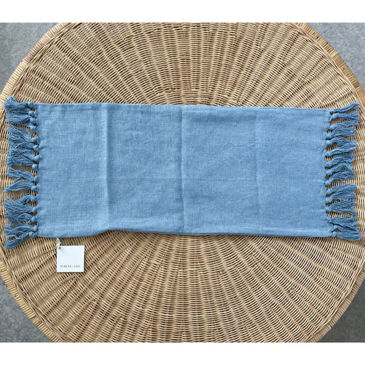 Mendocino Pillow Cover (14”x30”)-Coastal Blue - The Home Decor Outlet
