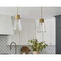 Visual Comfort Robinson Large Pendant (Antique Brass) TOB 5753HAB-CG