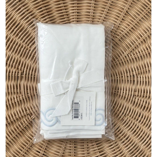 Cape May Sateen Standard Pillowcases (Set of 2)-Sky Blue - The Home Decor Outlet