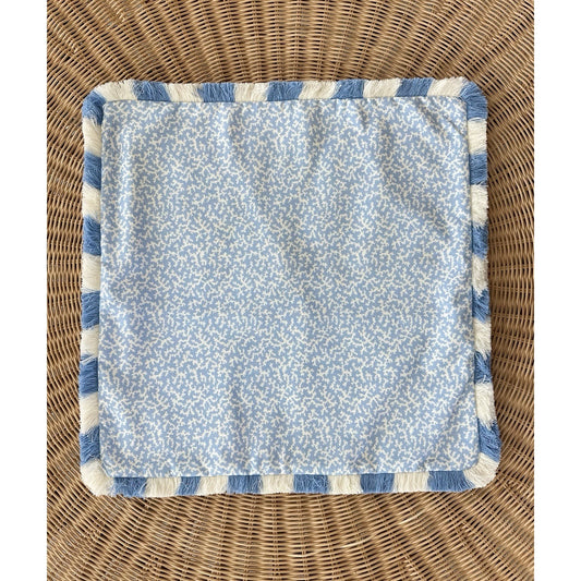 Reef Outdoor Pillow Cover (20” SQ)-Hydrangea Blue - The Home Decor Outlet