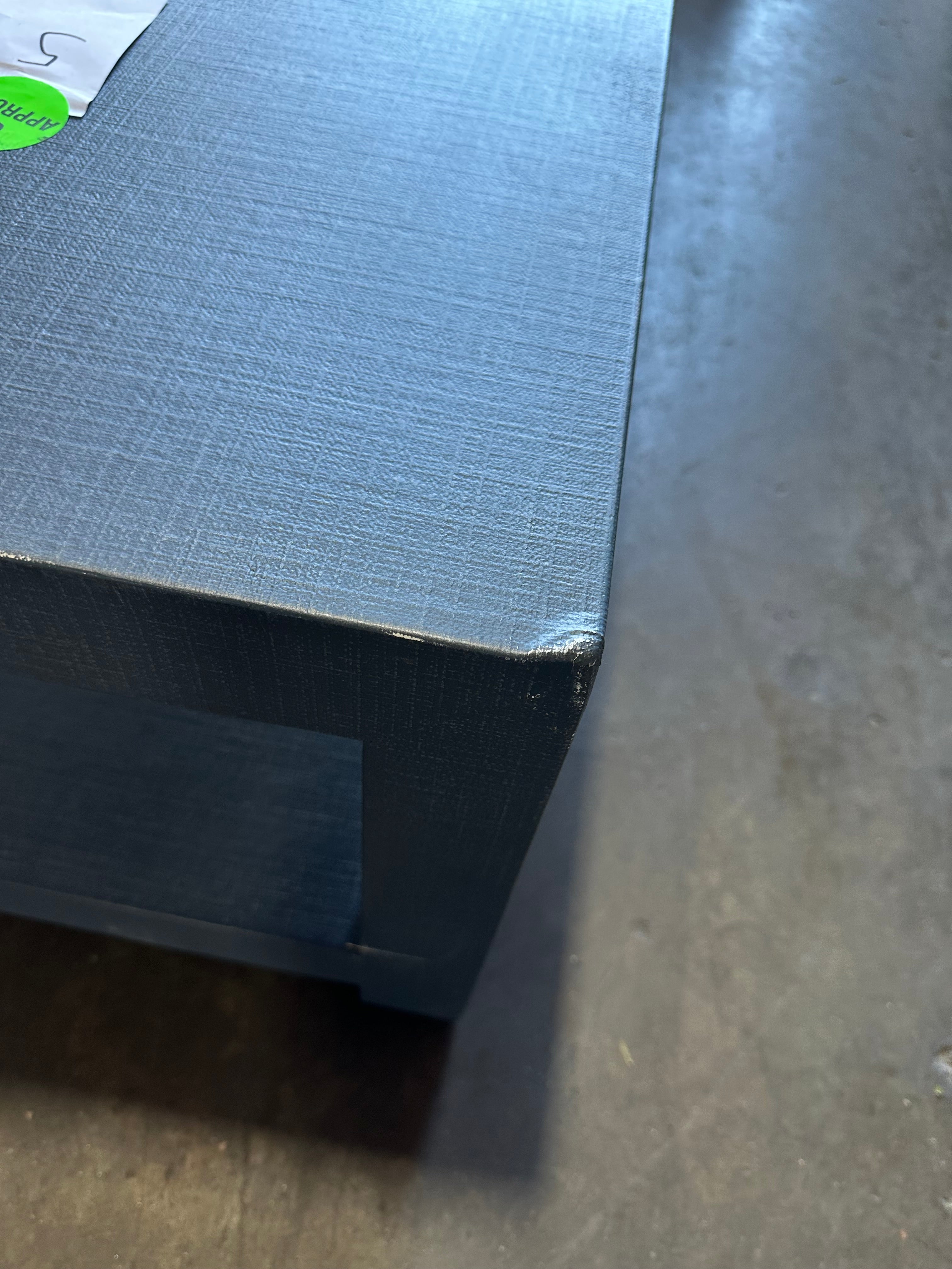 Driftway Square Coffee Table-Indigo Blue