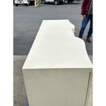 Monroe 9-Drawer Dresser-Beige/Brass Pulls