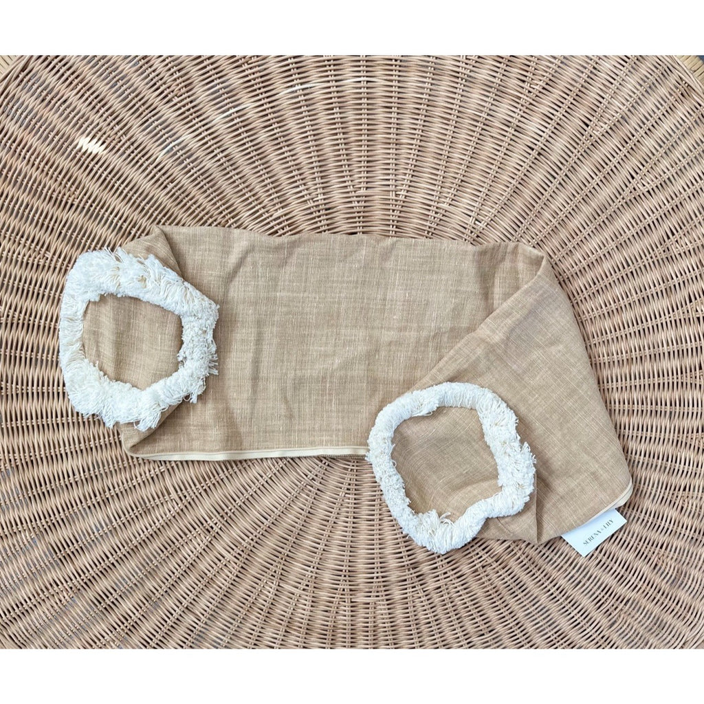 Bowden Pillow Cover (7”x36”x7”)-Wheat Brown
