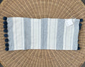 Luca Pillow Cover (14”x30”)-Washed Indigo Blue