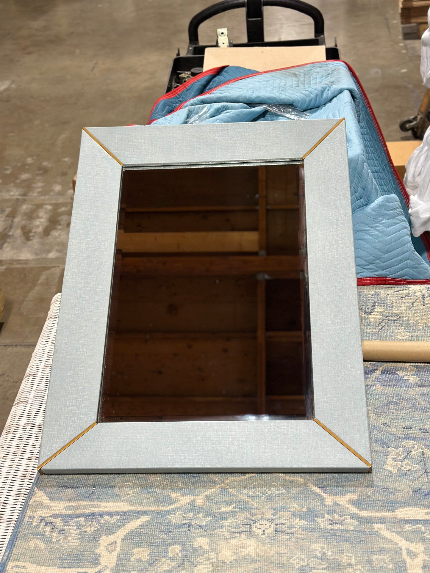 Driftway Mirror-Coastal Blue