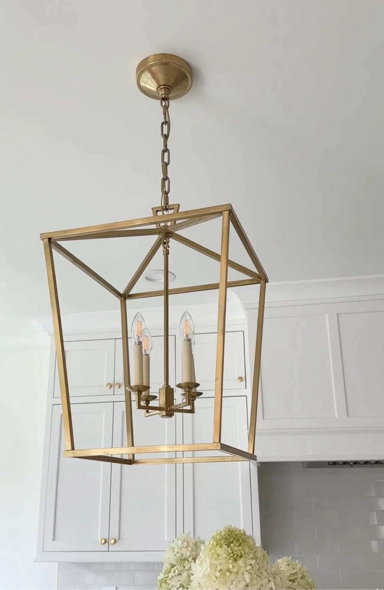 Kentfield Pendant (Medium)-Antique Brass