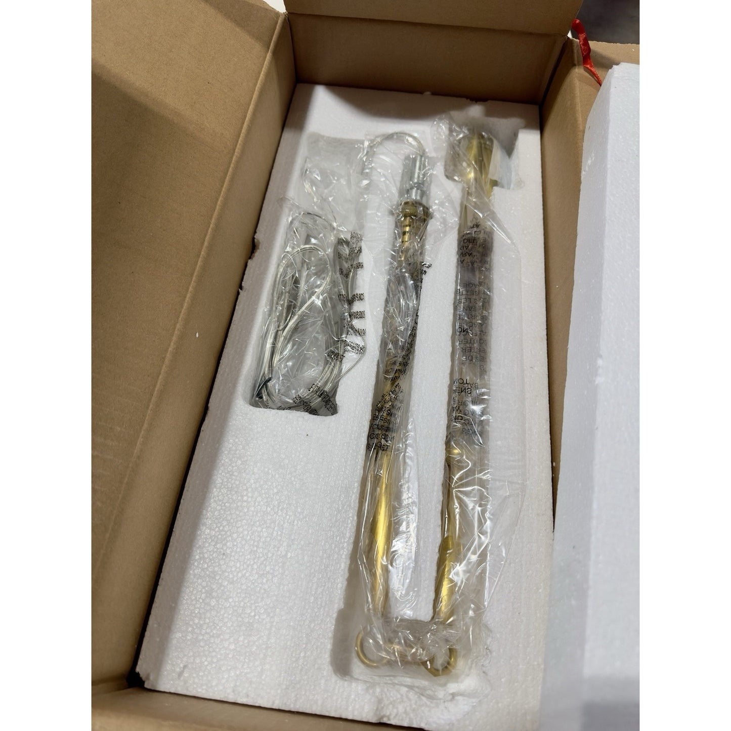 Goodman Pendant (Small)-White/Brass Gold