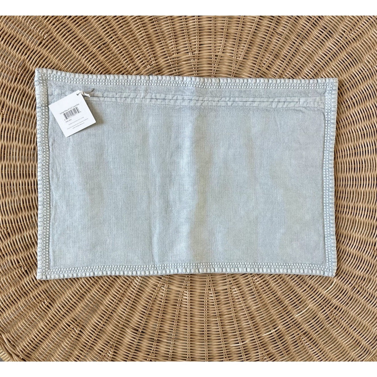 Fairhope Pillow Cover (14”x22”)-Coastal Blue - The Home Decor Outlet