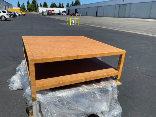 Balboa Rattan Square Coffee Table