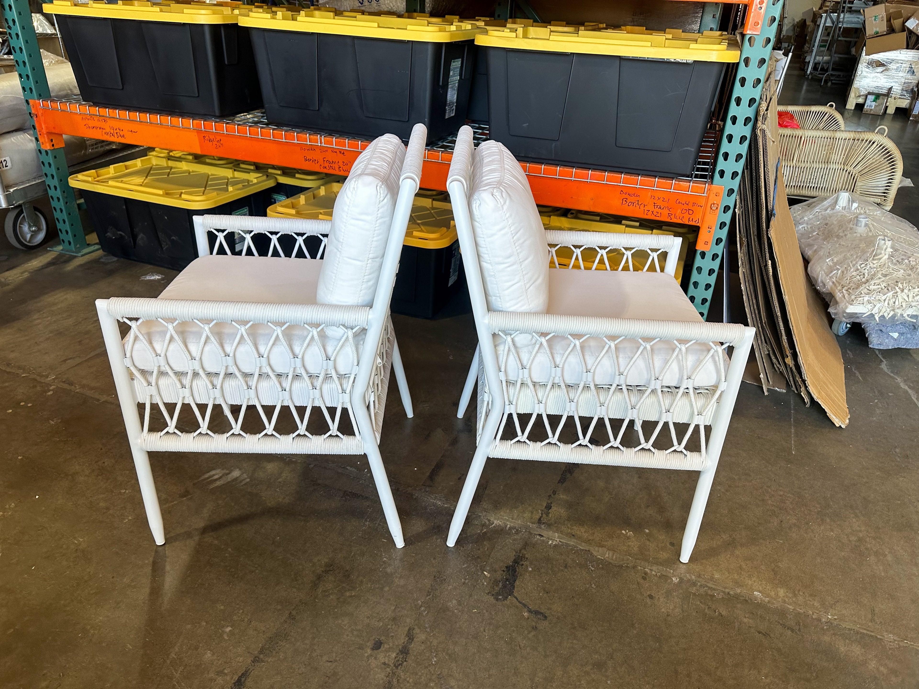 Salt Creek Coastal Dining Chairs (Set of 2)-White