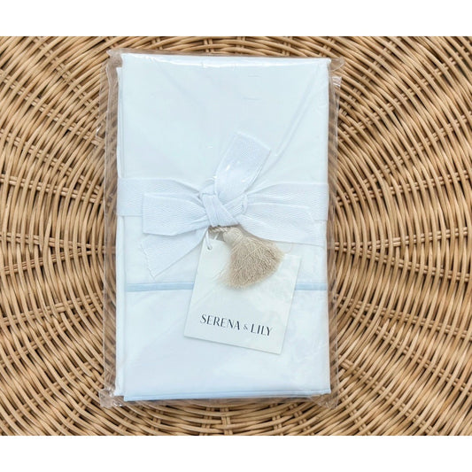 Bristol Percale Euro Pillow Sham-Sky Blue - The Home Decor Outlet