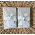 Cavallo Linen Euro Pillow Shams (Set of 2)-Flax Beige