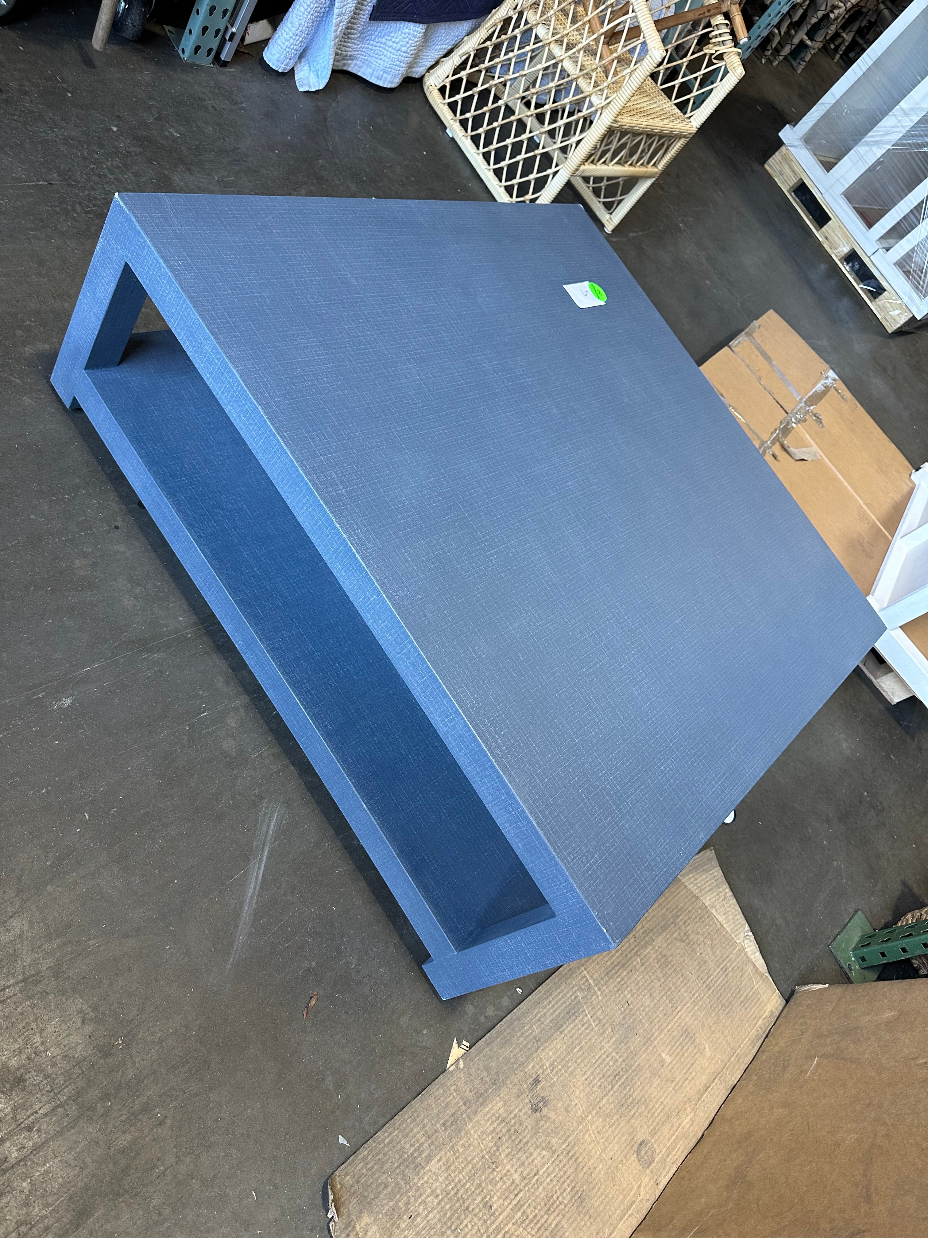 Driftway Square Coffee Table-Indigo Blue