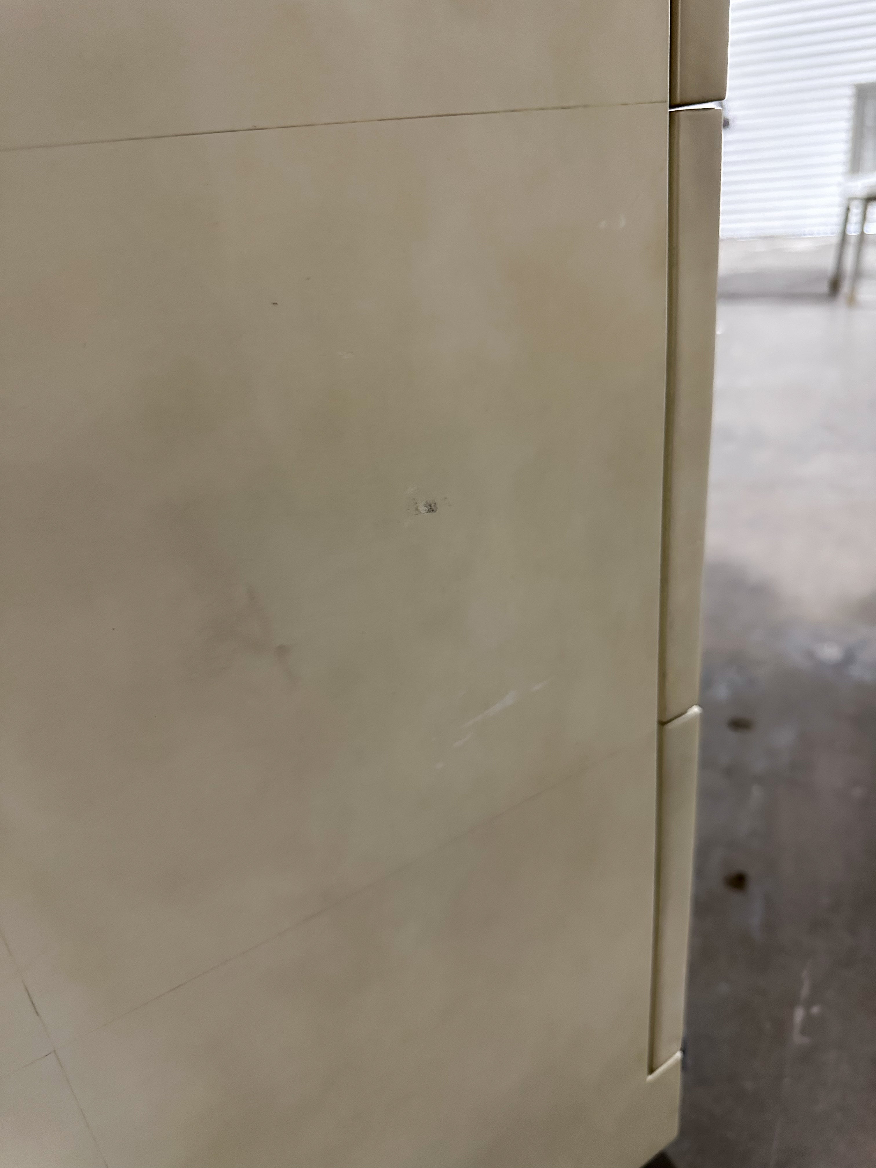 Monroe 9-Drawer Dresser-Beige/Brass Pulls