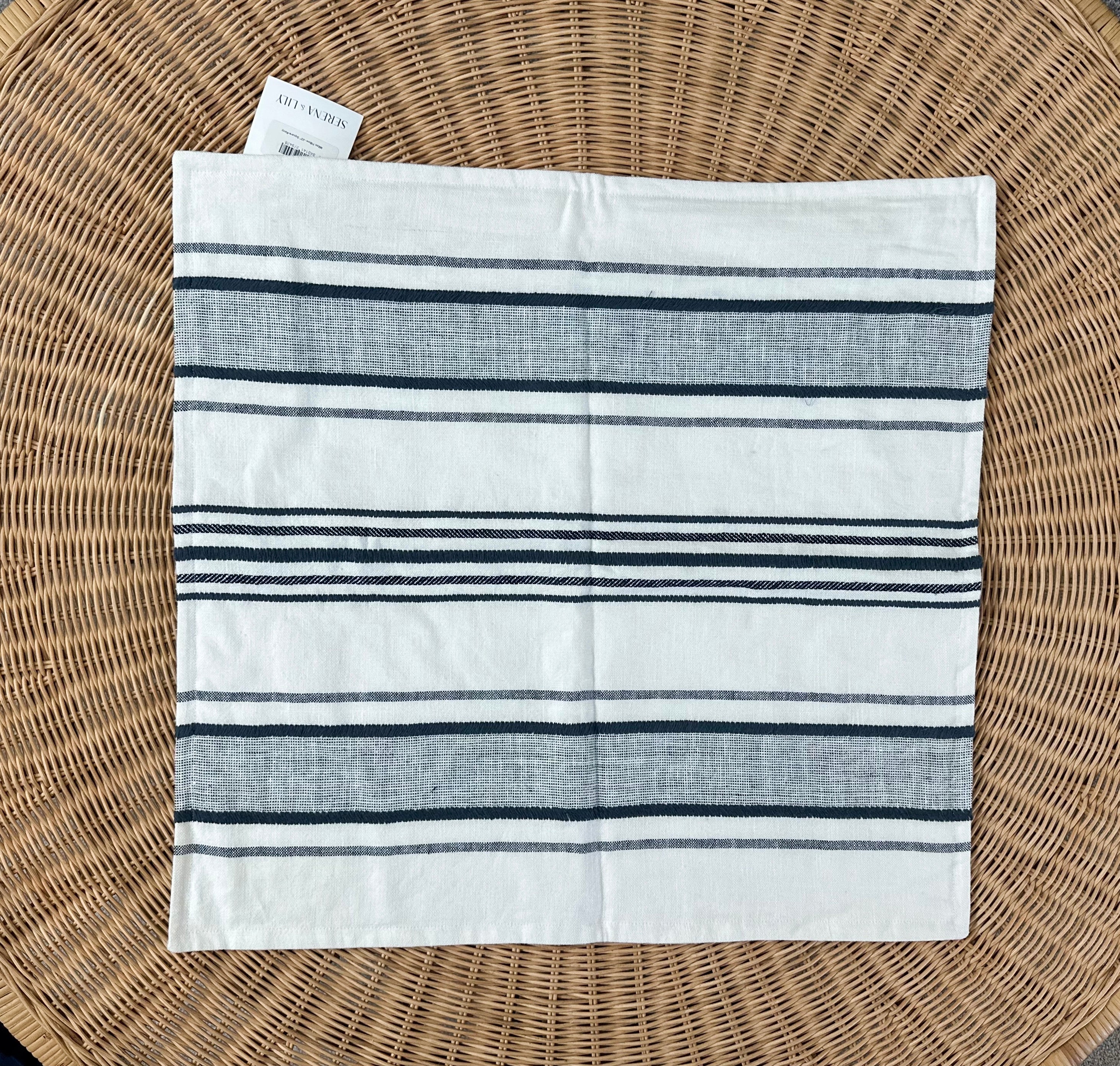 Milos Pillow Cover (22” SQ)-Various Colors