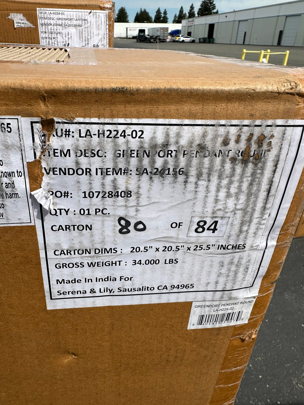 Greenport Round Pendant - The Home Decor Outlet