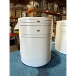 Pinecrest Nightstand (18” DIAM)-White