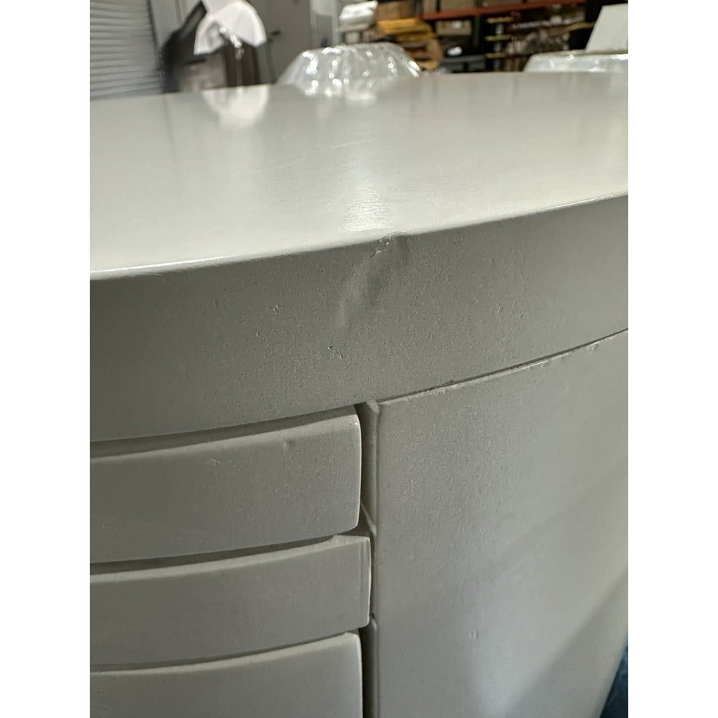 Pinecrest Nightstand (18” DIAM)-White