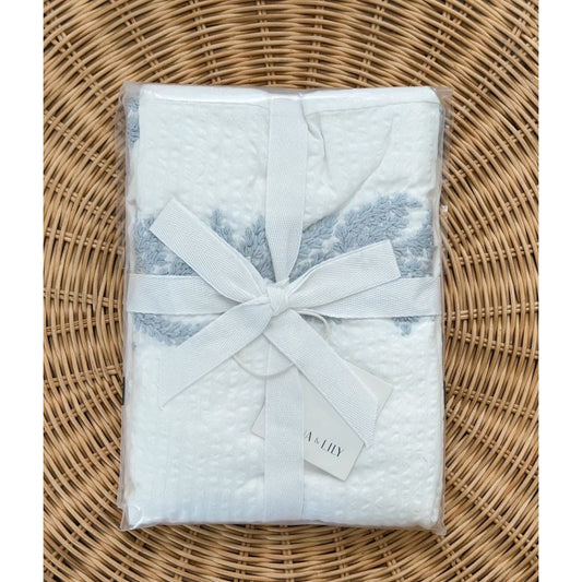 Westport Euro Pillow Sham-Coastal Blue - The Home Decor Outlet