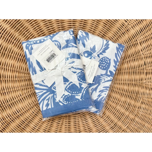 Sicily Euro Pillow Shams (Set of 2)-French Blue - The Home Decor Outlet