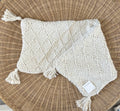 Fisherman's Knit Pillow Cover (14”x40”)-Ivory Beige - The Home Decor Outlet