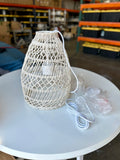 Summerland Outdoor Bell Pendant (Small)-Driftwood White