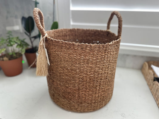 Big Sur Medium Basket-Natural - The Home Decor Outlet