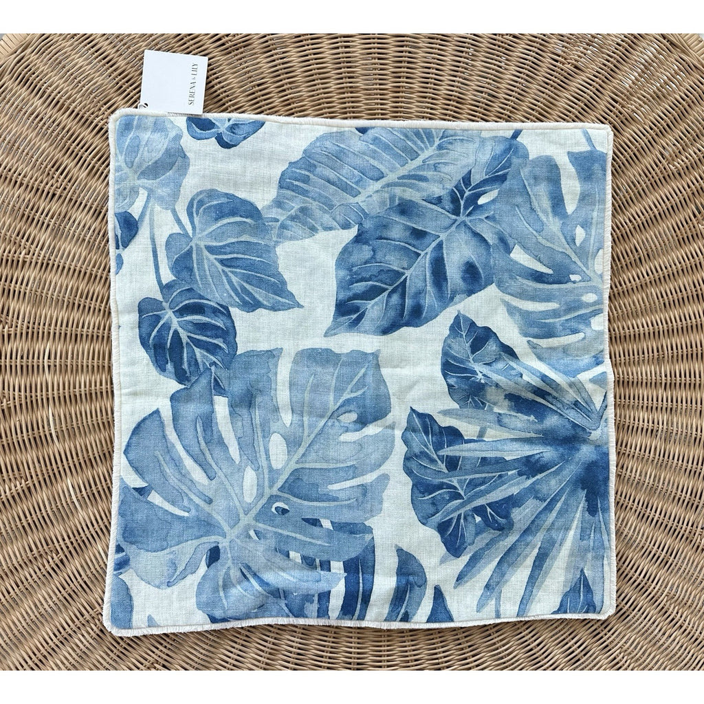 Montego Pillow Cover (22” SQ)-French Blue - The Home Decor Outlet