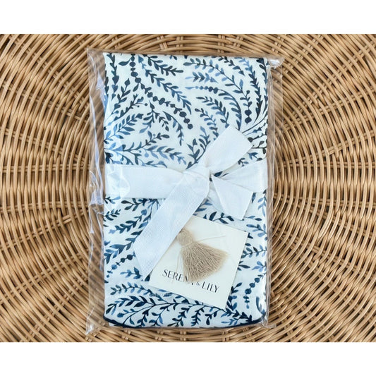 Priano Sateen Standard Pillow Sham-Navy Blue - The Home Decor Outlet