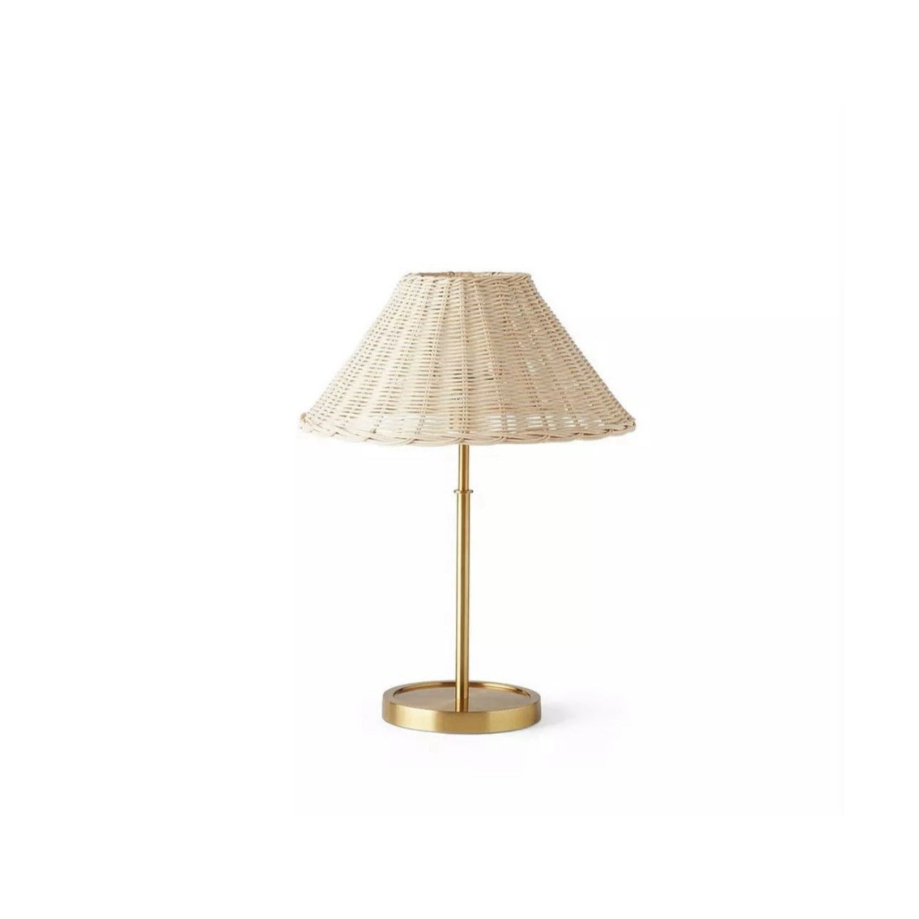 Brookings Petite Table Lamp Shade-Rattan/Wicker-Natural Brown