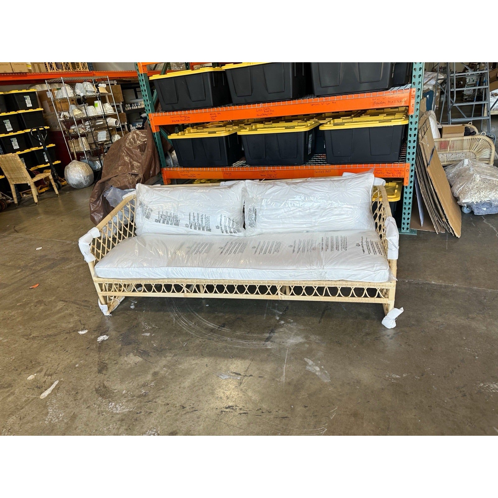 Capistrano Coastal Sofa-Light Dune Brown