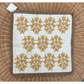 Morningside Pillow Cover (22” SQ)-Sand Beige/Ochre Yellow - The Home Decor Outlet
