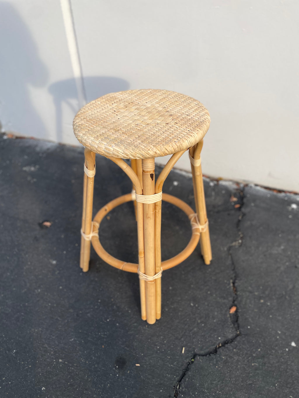 Bistro Backless Counter Stool - Raw Natural - The Home Decor Outlet