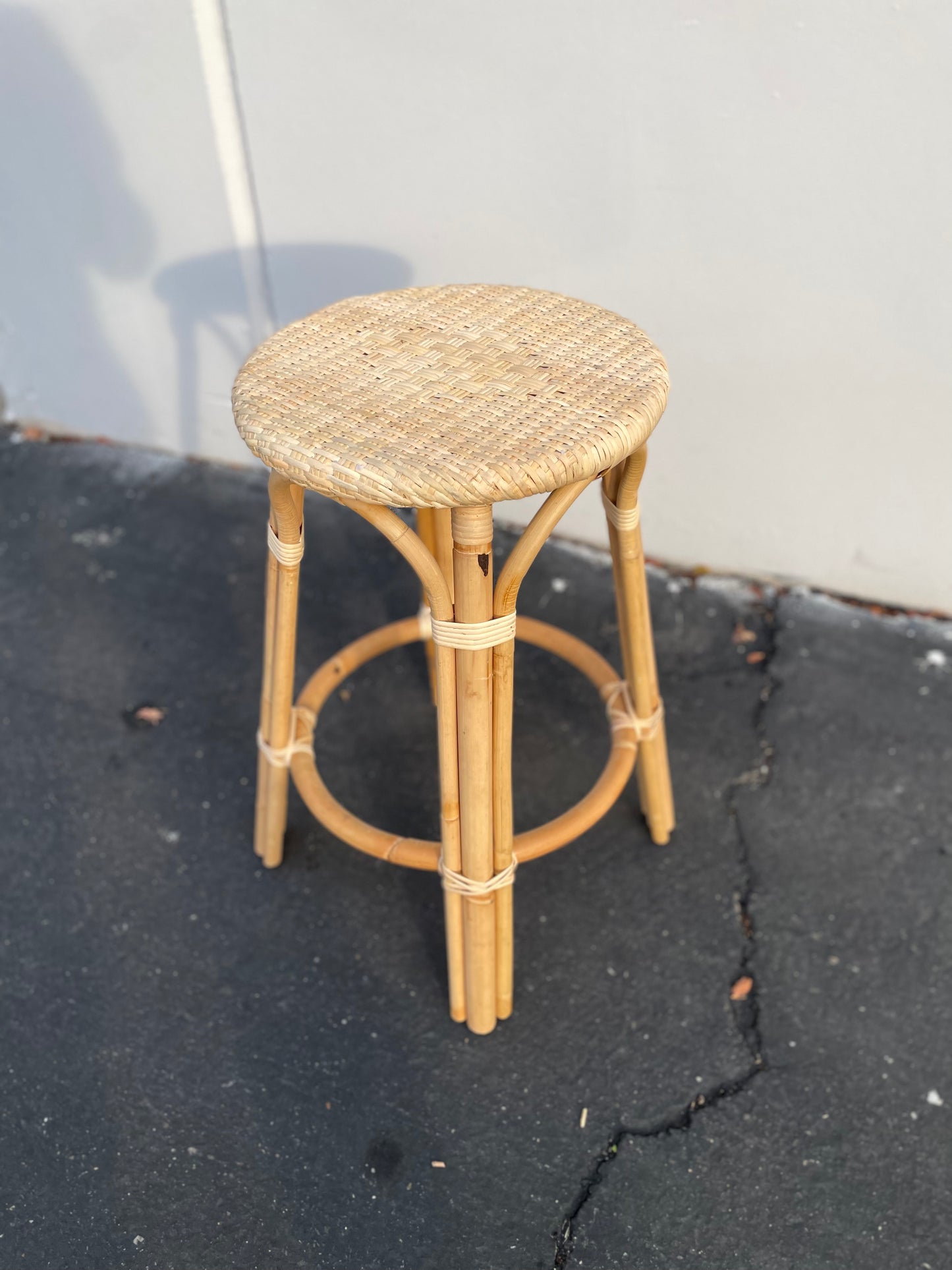 Bistro Backless Counter Stool - Raw Natural