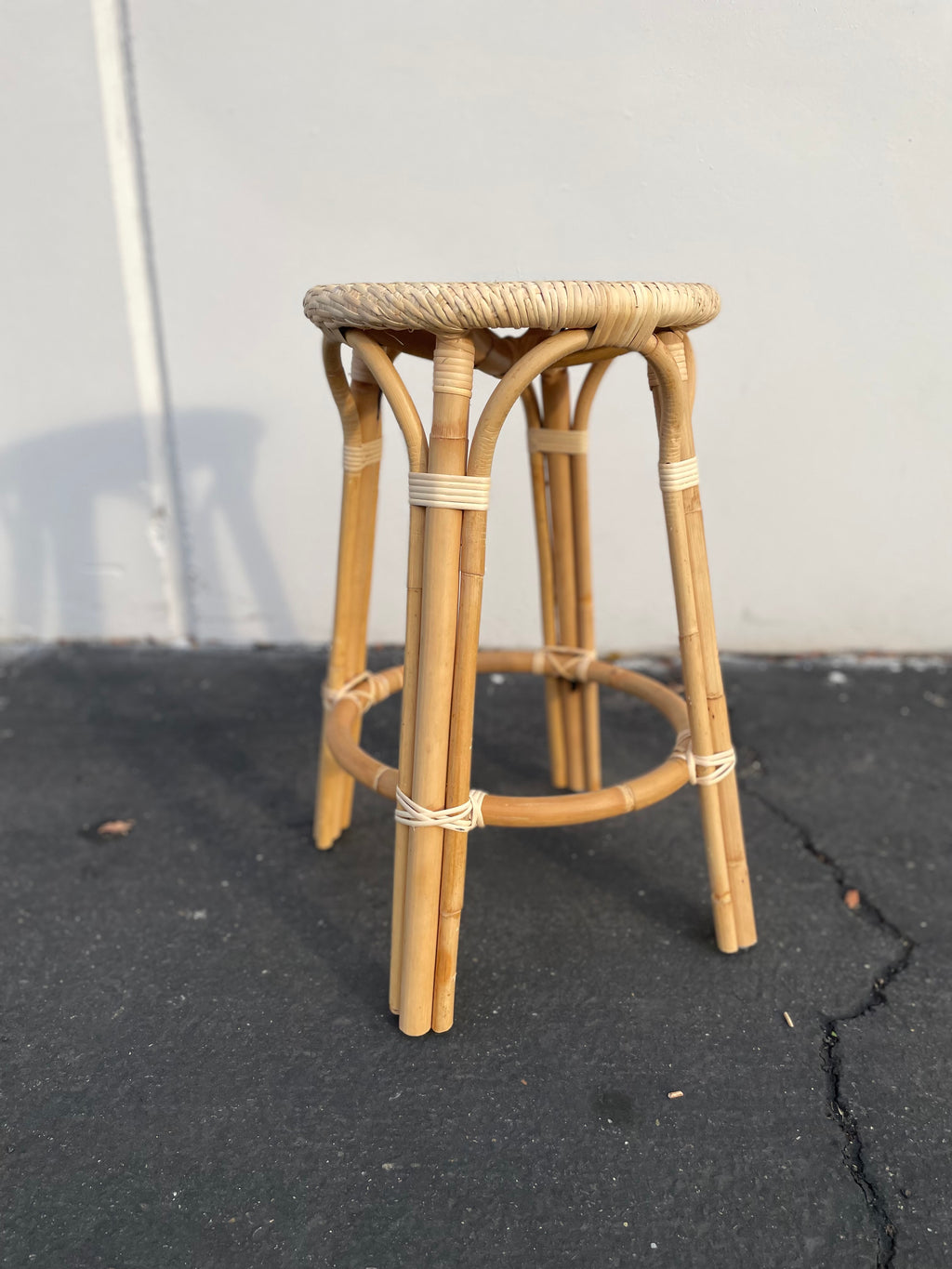 Bistro Backless Counter Stool - Raw Natural - The Home Decor Outlet