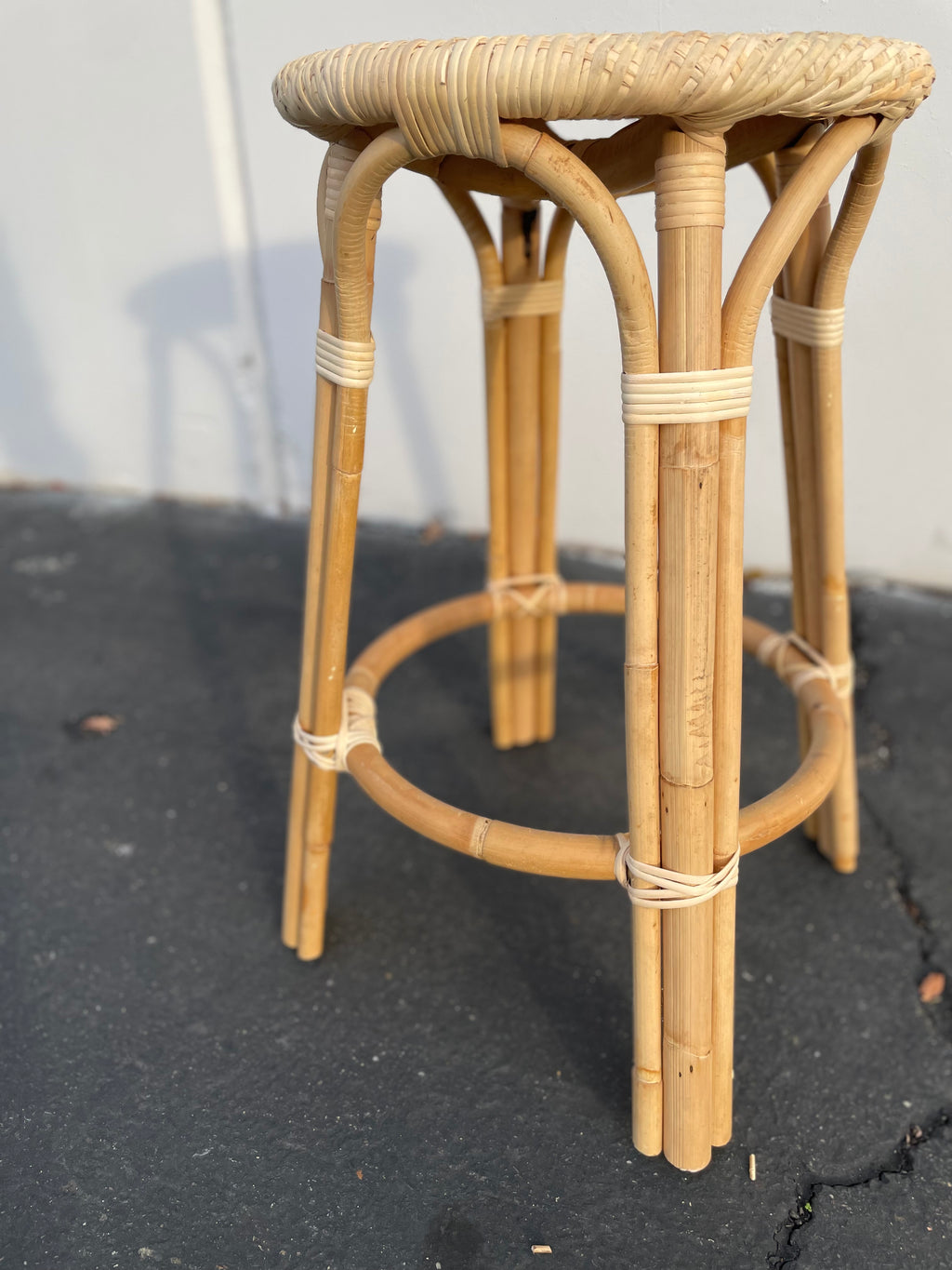 Bistro Backless Counter Stool - Raw Natural - The Home Decor Outlet