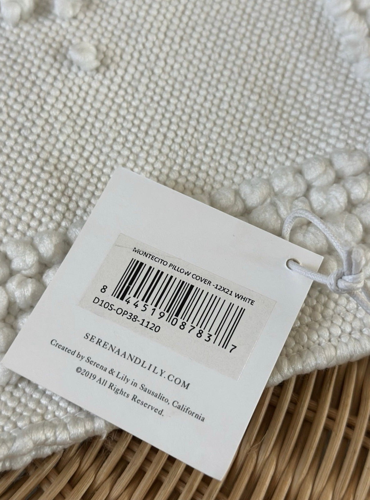 Montecito Outdoor Pillow Cover (12”x21”)-Various Colors