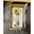 Visual Comfort Hackney Single Sconce (White Linen Shade)-Antique Brass