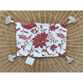 Deauville Outdoor Pillow Cover (12”x18”)-Poppy Red