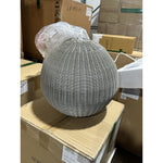 Pacifica Outdoor Medium Round Pendant (20” DIAM)-Harbor Grey