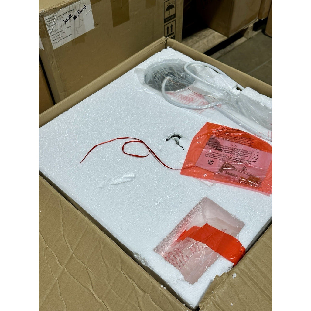 Pacifica Outdoor Medium Round Pendant (20” DIAM)-Harbor Grey