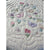 Pottery Barn Kids Wildflower Butterfly Baby Quilt-Multi