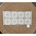 Camille Mosaic Pillow Cover (14”x30”)-Ivory/Beige - The Home Decor Outlet